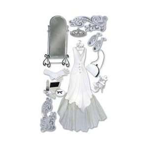  Jolees Boutique Le Grande Dimensional Sticker Wedding Gown 