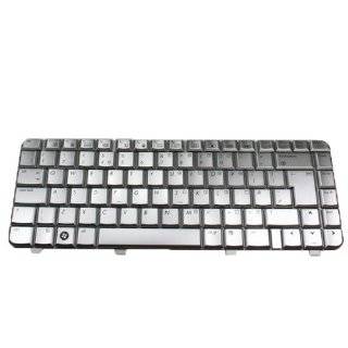  LotFancy New Glossy (Moonlight) White keyboard for HP 