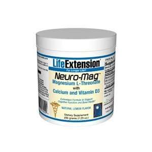  Neuro MagTM Magnesium L Threonate with Calcium and Vitamin 