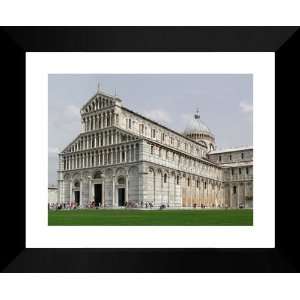  Cathedral of Pisa, Italy Large 15x18 Framed Photography 