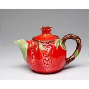  Fine Porcelain Pomegranate Teapot
