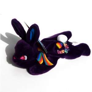   Hopdiggity the Purple Bunny   Lisa Frank Beanie Plush 