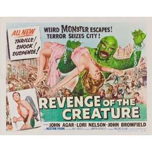  Revenge of the Creature Movie Poster (22 x 28 Inches 