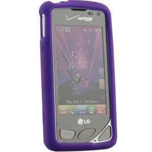 LG / Silicone Chocolate Touch (VX8575) Purple Cell Phones 