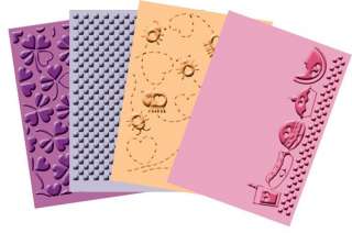NEW CUTTLEBUG EMBOSSING FOLDERS SIMPLY CHARMED CLOVER  