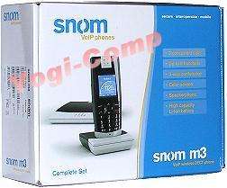 Snom M3 VoIP Wireless DECT Phone & Base Complete NEW!  