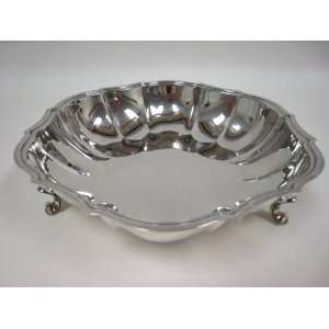  Footed Silver Chippendale Bowl