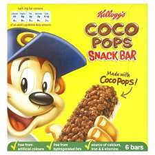 Kelloggs Coco Pops Cereal Bar 6 X 20G   Groceries   Tesco Groceries