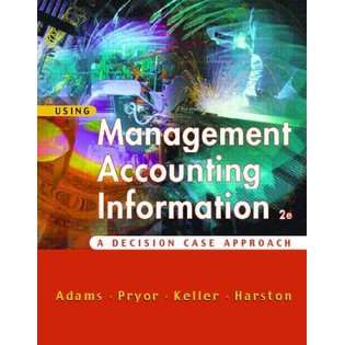 Business Using Management Accounting Information 