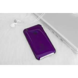   Clear Purple Hard Case Back Cover for iPhone 3G / 3GS: Everything Else