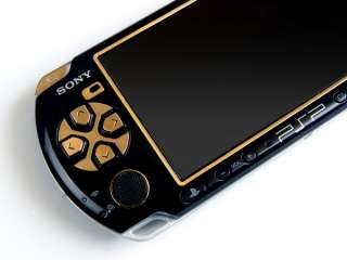 New For PSP 3000 slim Metal Sticker God Of War Golden  