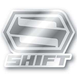  Shift Racing Core Sticker   6/Silver Automotive
