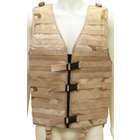 Tactical Airsoft Gear Airsoft MOLLE Combat Tactical Vest TAN