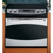 GE Profile 30 Electric Self Clean Drop In with Radiant Cooktop and 