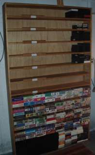 LARGE 6.5 TALL x 4 WIDE PINE BOOKCASE w/12 SHELVES8 DEEP/ LOCAL 