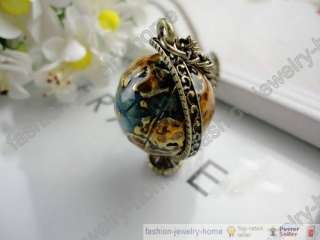 Fashion Cute Globe Binocle Charm Chain Necklace  