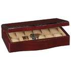 Ragar Jewelry Watch Cases Watch Box. Wave Design Maple Solid Wood 