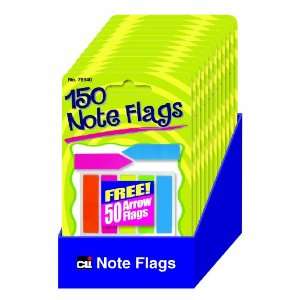  Charles Leonard 140   Note Flags Comes with 50 Arrow Flags 