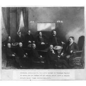  President Theodore Roosevelt,members,cabinet,officials,Room 