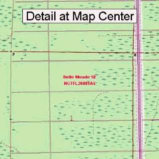   Map   Belle Meade SE, Florida (Folded/Waterproof)