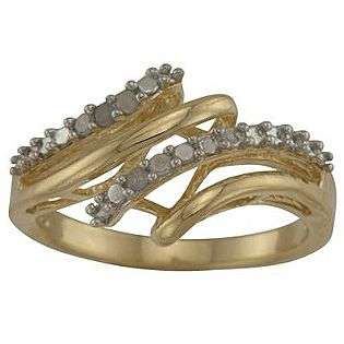   Cttw Diamond Ring Gold Over Sterling Silver  Jewelry Rings Diamond