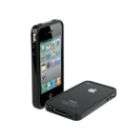 Scosche Polycarbonate & rubber edge case for Verizon iPhone 4 (Black 
