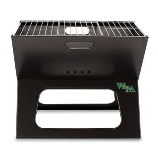 Picnic Time X Grill Compact Portable Charcoal Grill With Collegiate 