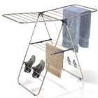 Polder Collapsible Indoor/Outdoor Y Laundry Drying Rack, Stainless 