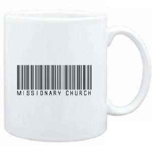  Mug White  Missionary Church   Barcode Religions Sports 