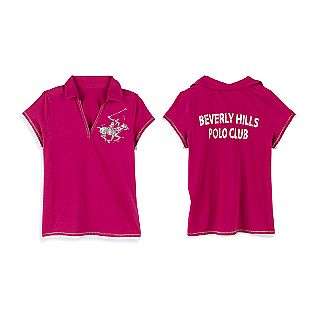   Neck Tee  Beverly Hills Polo Club Clothing Juniors Plus Tops
