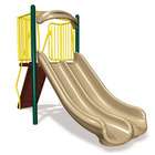 Play And Park Freestanding Double Velocity Slide   4 Foot Height