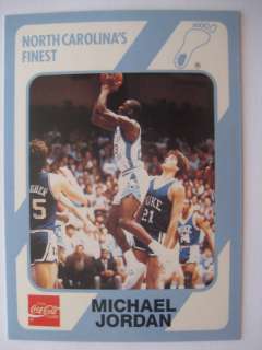 Michael Jordan   1989 Collegiate Collection + Card # 18  