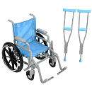   Girls Wheelchair and Crutch Accessory Set   Toys R Us   