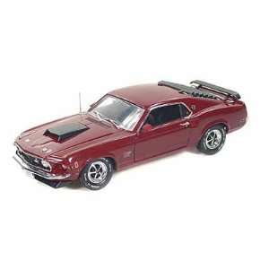  1969 Ford Mustang BOSS 429 1/24 Candy Apple Red: Toys 