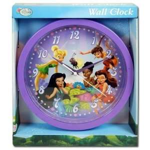 Tinkerbell  Fairies 10 Round Wall Clock Case Pack 6