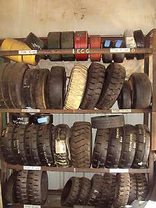 21x8x15 Forklift Rubber/Industrial Blend Press on Tire  