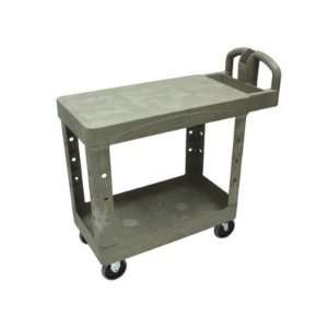   RCP4505BLA Rubbermaid Black Flat Shelf Utility Cart: Office Products
