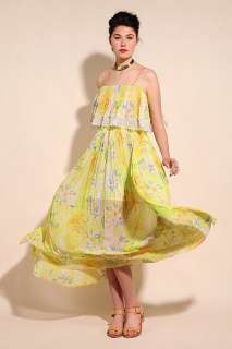 UrbanOutfitters  Kimchi Blue Mellow Yellow Dress