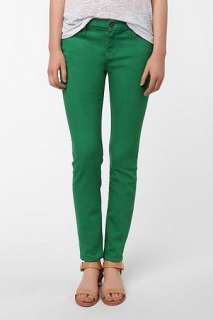 UrbanOutfitters  BDG Ankle Cigarette Mid Rise Jean   Green