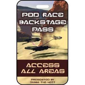  Star Wars Pod Race Backstage Access Card