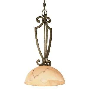   Europa Tuscan Single Light Down Light Pendant from the Europa Home