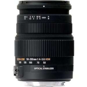  Sigma 50 200mm f/4 5.6 DC OS HSM For Nikon