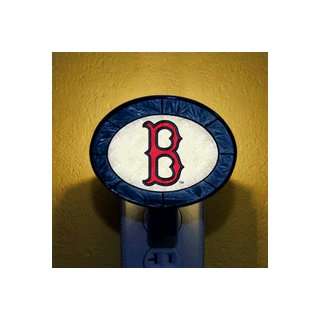  Boston Red Sox Art Glass Night Light: Home Improvement