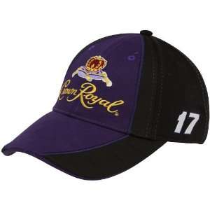  #17 Matt Kenseth Purple Black Pit Adjustable Hat Sports 