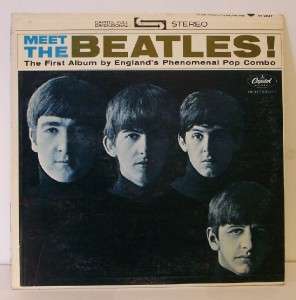 MEET THE BEATLES WC STEREO Original 1st Issue LP ST2047 SCARCE WEST 