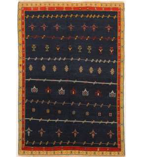 Handmade Persian Qashqai Kilim Flat Weave Rugs 5 x 7  