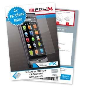 atFoliX FX Clear Invisible screen protector for Samsung Wave S8500 