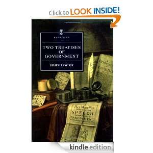 Two Treatises of Government (Everymans Library (Paper)) John Locke 
