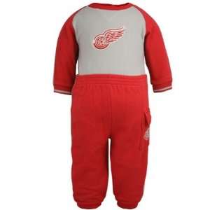    Detroit Red Wings Infant Ribbed Creeper Suit
