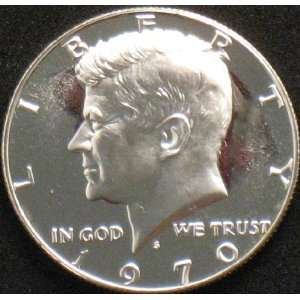  1970 Kennedy Proof 40% Silver Half Dollar 
